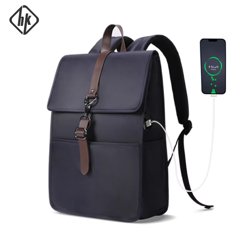 Laptop Bag - HK High-quality Business Backpack British-style Waterproof