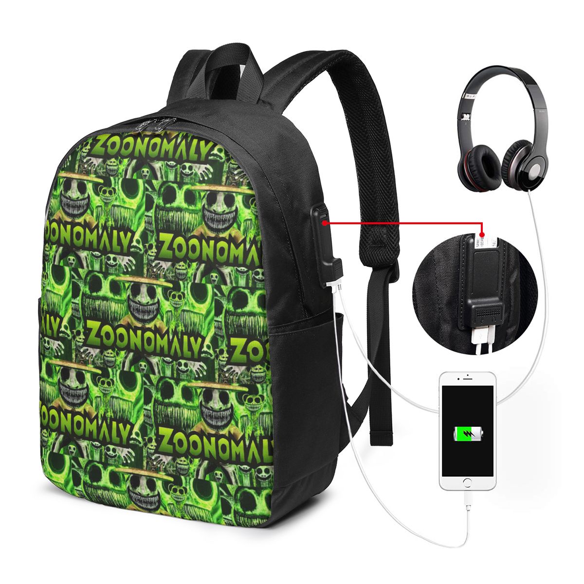 Zoonomaly Cartoon Steam Game B - огляд і ціна Laptop Bag