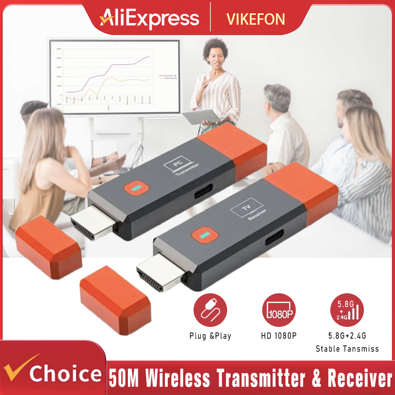 50M Wireless Transmission Vide - огляд і ціна Hdmi Cable