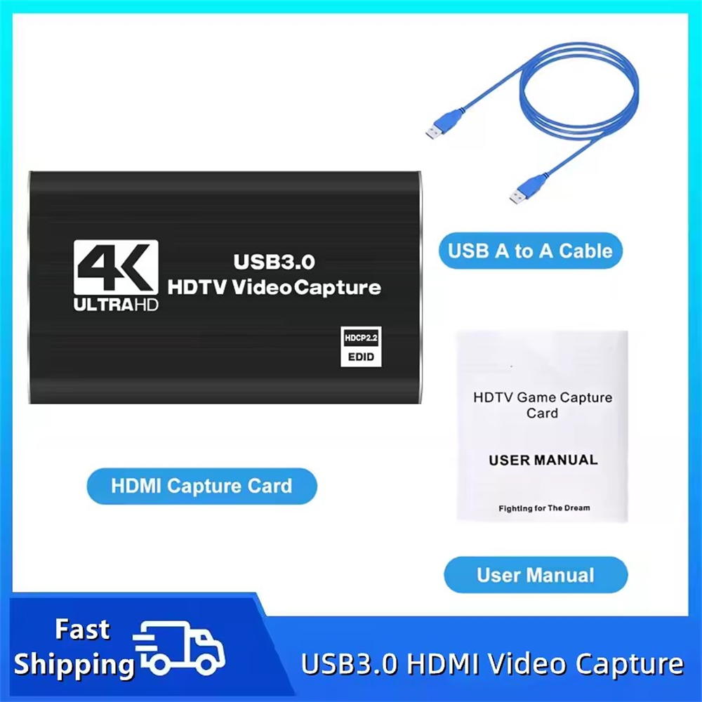 Roreta 4K USB 3.0 Video Captur - огляд і ціна Hdmi Cable