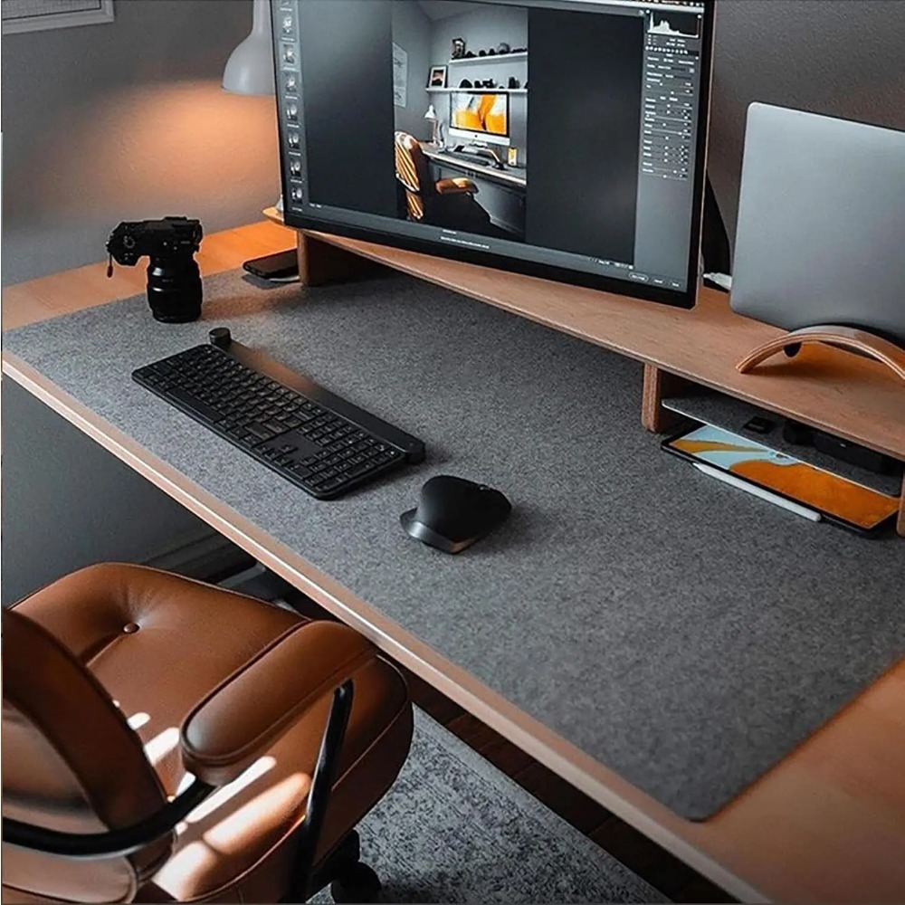 Felt Desk Mat Computer Mat for - огляд і ціна Keyboard Cover