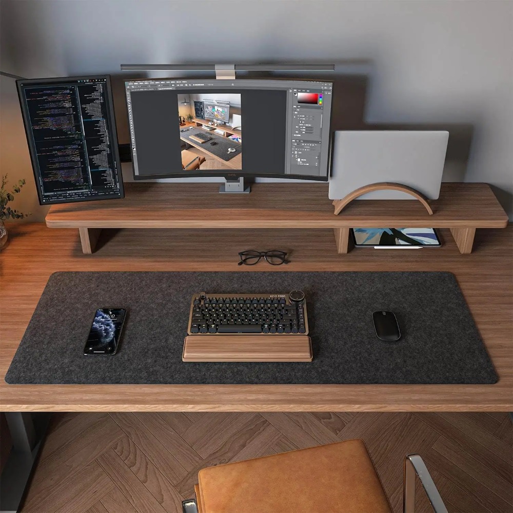 Felt Desk Mat Computer Mat for - огляд і ціна Keyboard Cover