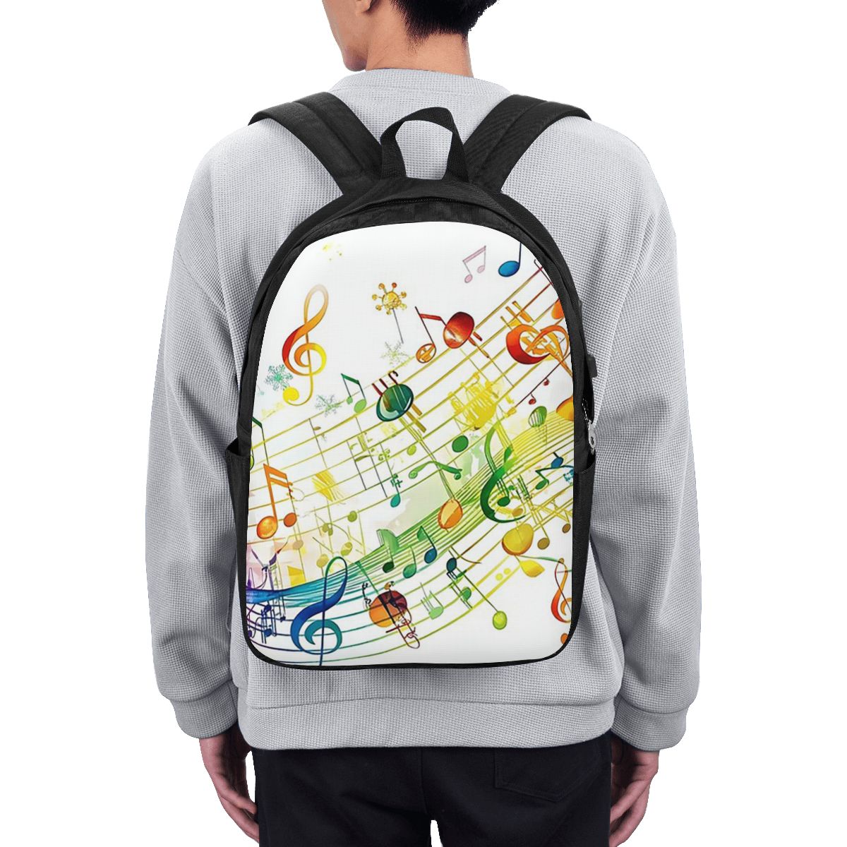 Abstract Piano Keys With Music - огляд і ціна Laptop Bag