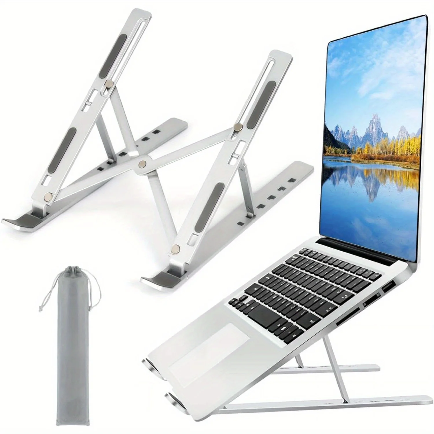 Adjustable Aluminum Laptop Sta - огляд і ціна Laptop Cooling Pad