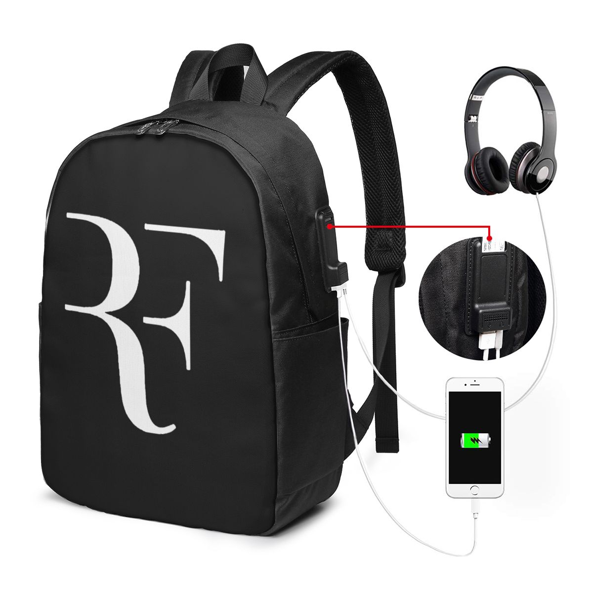 Roger Federer Backpack Travel  - огляд і ціна Laptop Original Accessories