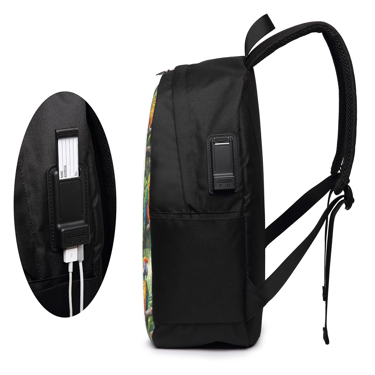 Cute Macaw Parrots Backpack Tr - огляд і ціна Laptop Bag